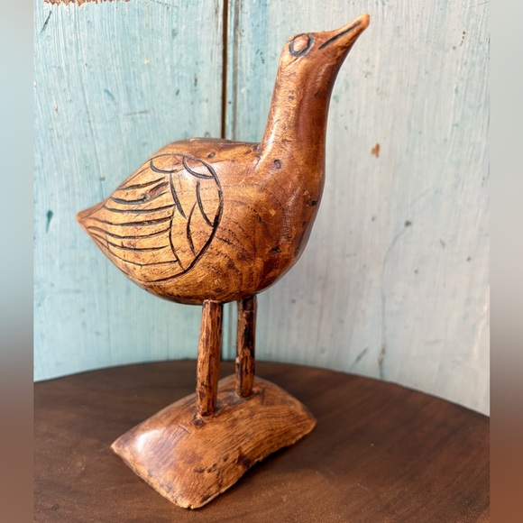 Other - From Grand Cayman Island, BWI Handcrafted Wooden Bird Sculpture